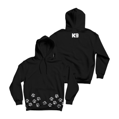 K9 Paw Print Kids Hoodie