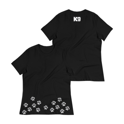 K9 Paw Print Women Shirt