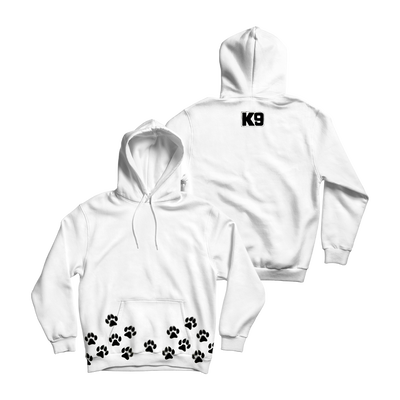 K9 Paw Print Kids Hoodie