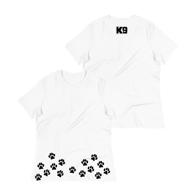 K9 Paw Print Women Shirt