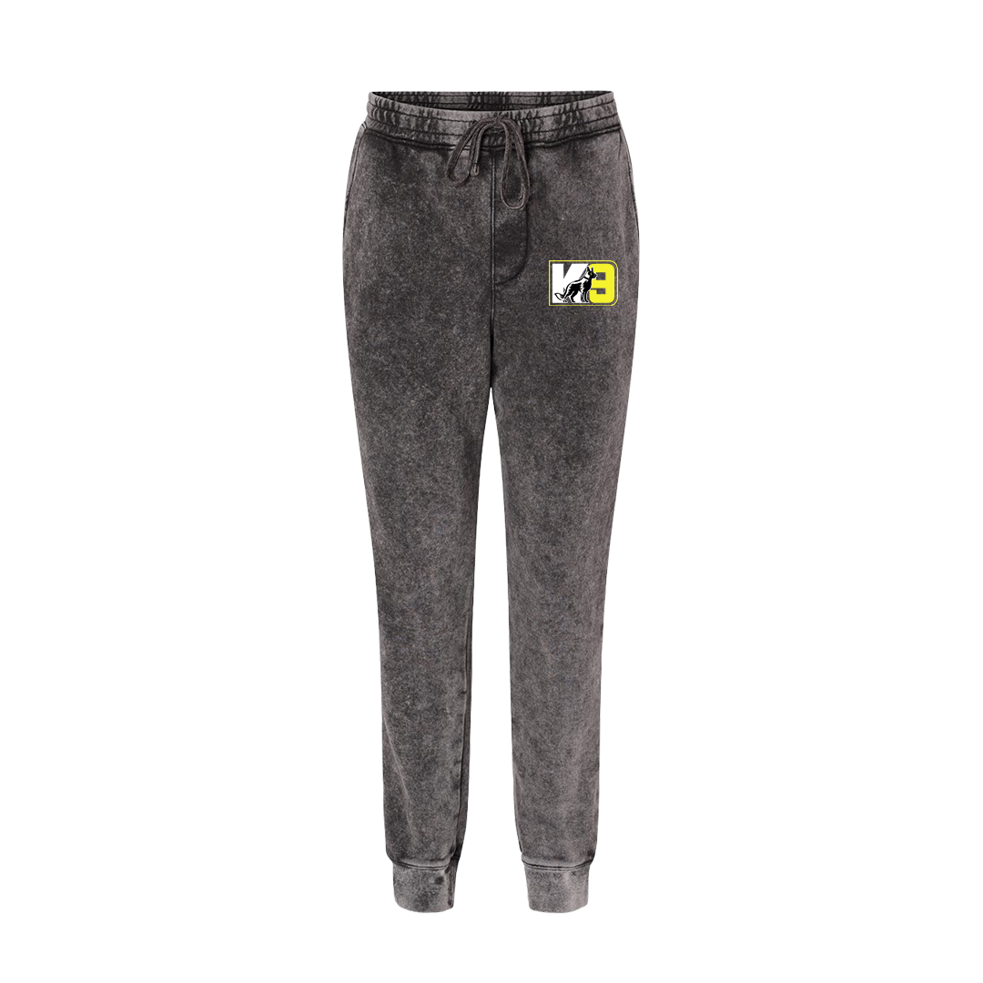 Signature Logo Mineral Wash Joggers