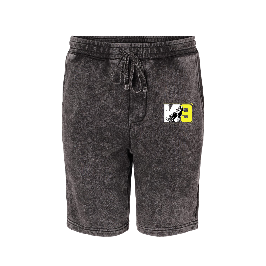 Signature Logo Mineral Wash Shorts